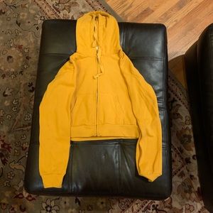 Cropped hoodie